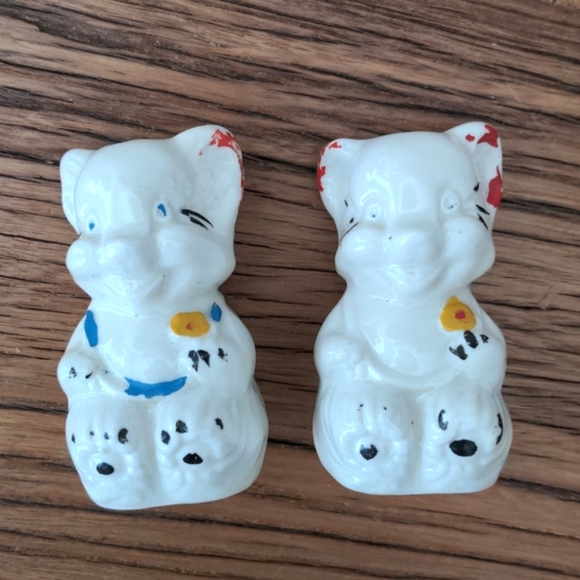 Shawnee Pottery Salt Pepper Shaker Set Vintage Happy Bears - Picture 7 of 11